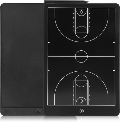 16 Inch Electronic LCD Basketball Coaching Board,Digital Strategy BLACK 