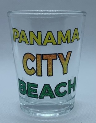 Shot Glass ''Panama City Beach,Florida PCB'' U-PICK/YOU CHOOSE from DROP DOWN MENU