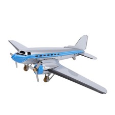 Vintage-Flugzeugmodell Sammlerst&uuml;ck Aus Blech Spielzeugflugzeug Aus Metall Fotor