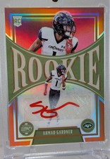 2022 Panini Legacy Ahmad Sauce Gardner Premium Penmanship Orange RC Auto /149