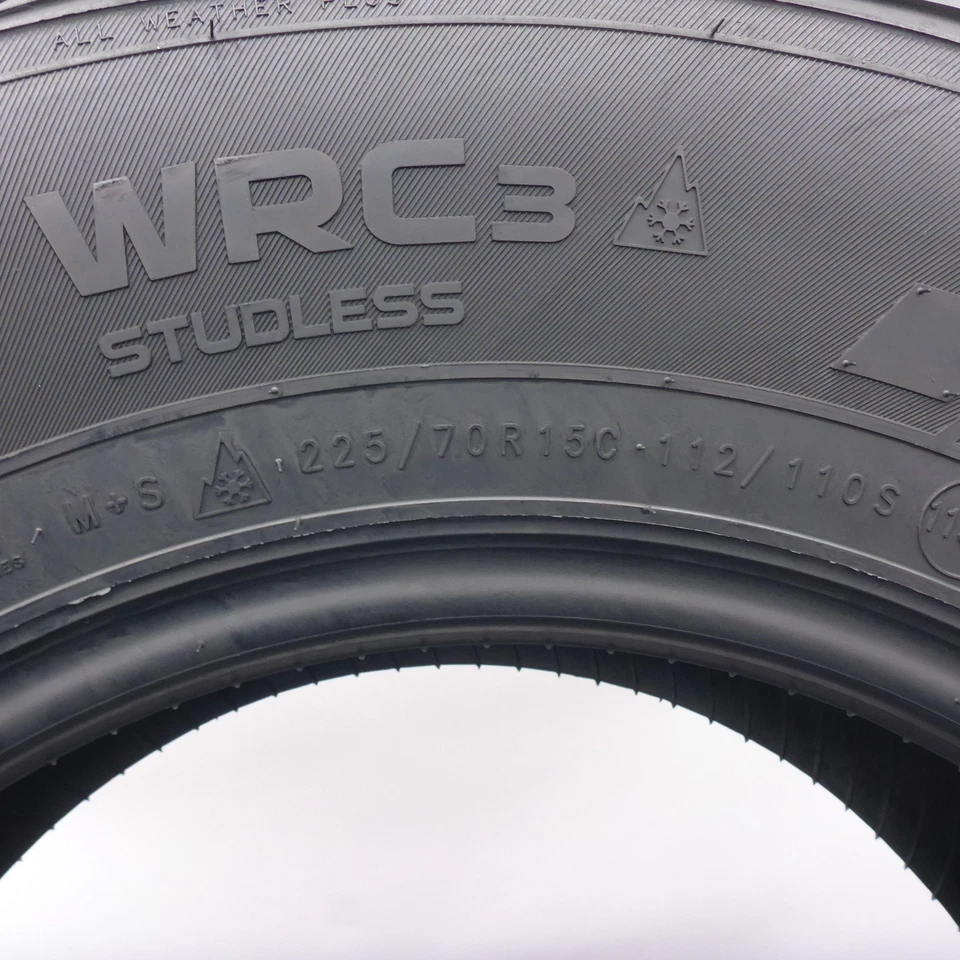 225 70 15C 1x NOKIAN 225/70 R15C 112/110S WRC3 Pneus D'Hiver 2016 NON UTILISÉ - Photo 3/4