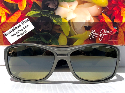 Maui Jim WATERMAN Titanium POLARIZED Maui HT Green Lens Sunglass
