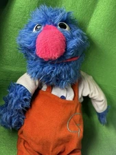Vintage Grover Knickerbocker Sesame Street Muppet Plush 21"