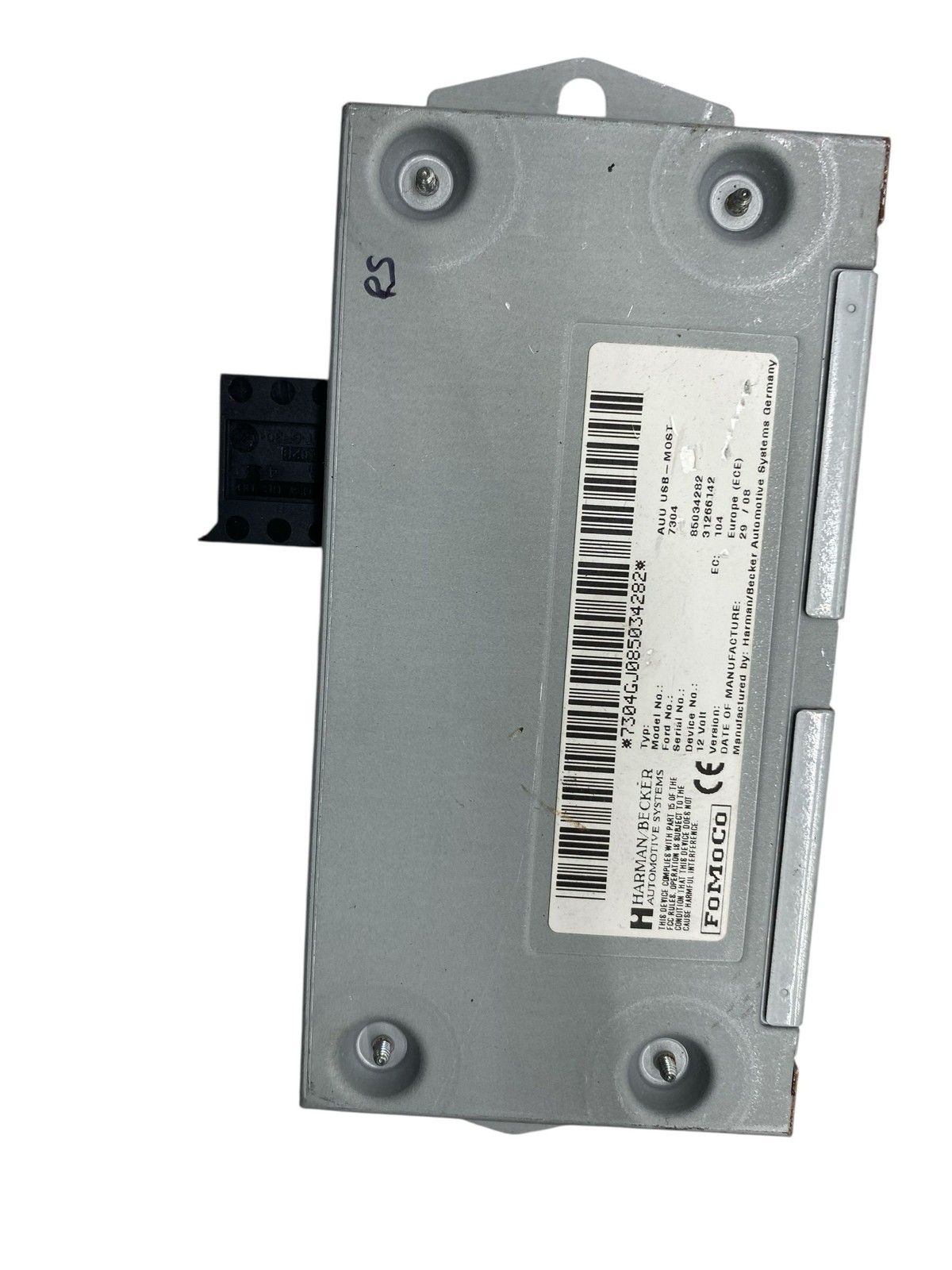 2009 Aston Martin Vantage AUU USB Control Module Unit 31266142 Oem