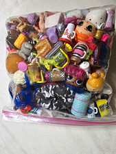 Mixed Lot Doll Figures Parts Accessories Plastic/Fabric No Packaging