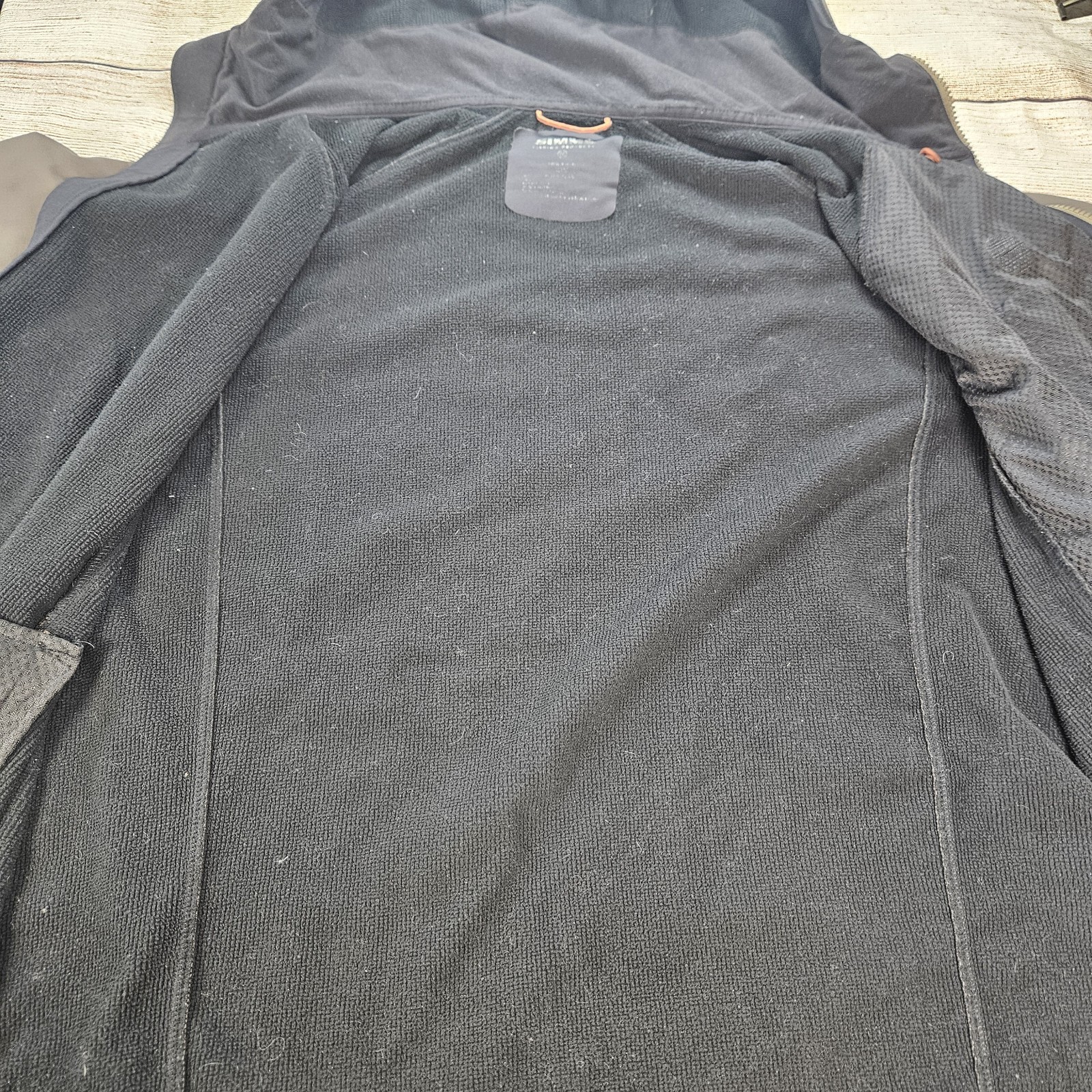 Simms Jacket Mens Medium Brown Softshell Hooded W… - image 3