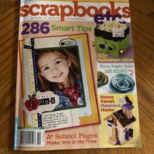 Scrapbook Etc. Magazine October 2010- 286 Smart Tips 07244014252