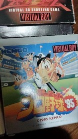 Nintendo Virtual Boy Console 7 Game Software Bundle Tetris Golf Force JP Lot RA