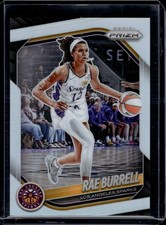 2025 Panini WNBA Prizm #25 Rae Burrell Silver Sparks
