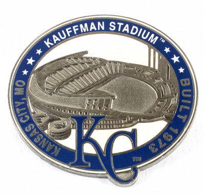 Kansas City Royals Kauffman Stadium Pin - Kansas City, MO / Built 1973- Limited