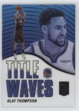 2021-22 Donruss Elite Title Waves Klay Thompson #9 p8f