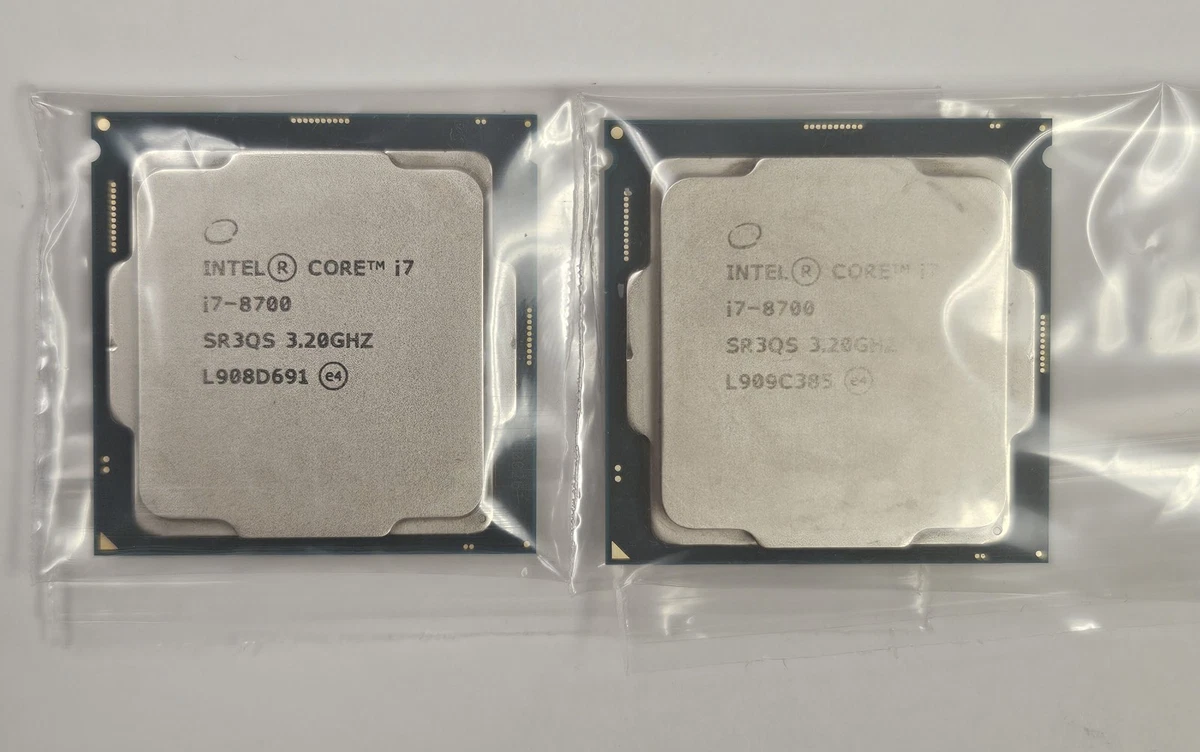 Intel Core i7-8700 Processor Model Computer Processors LGA 1151