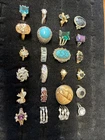 VINTAGE LOT Of 24 Costume Jewelry Rings Multi Sizes