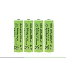 HLK Tech.  4pack AA Rechargeable NiMH Battery 1.2V 3000mAh. 1.5V Compatible. UK 1.87 per battery
