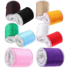 10 Colors Cord Beading Thread String for Bracelet Craft Rope Necklace Making