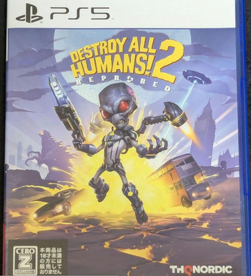 Destroy All Humans! 2 - Reprobed from Japan(Used)(Good condition)