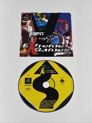 Playstation 1 Extreme Spiele ESPN Disc und Frontcover nur PS1