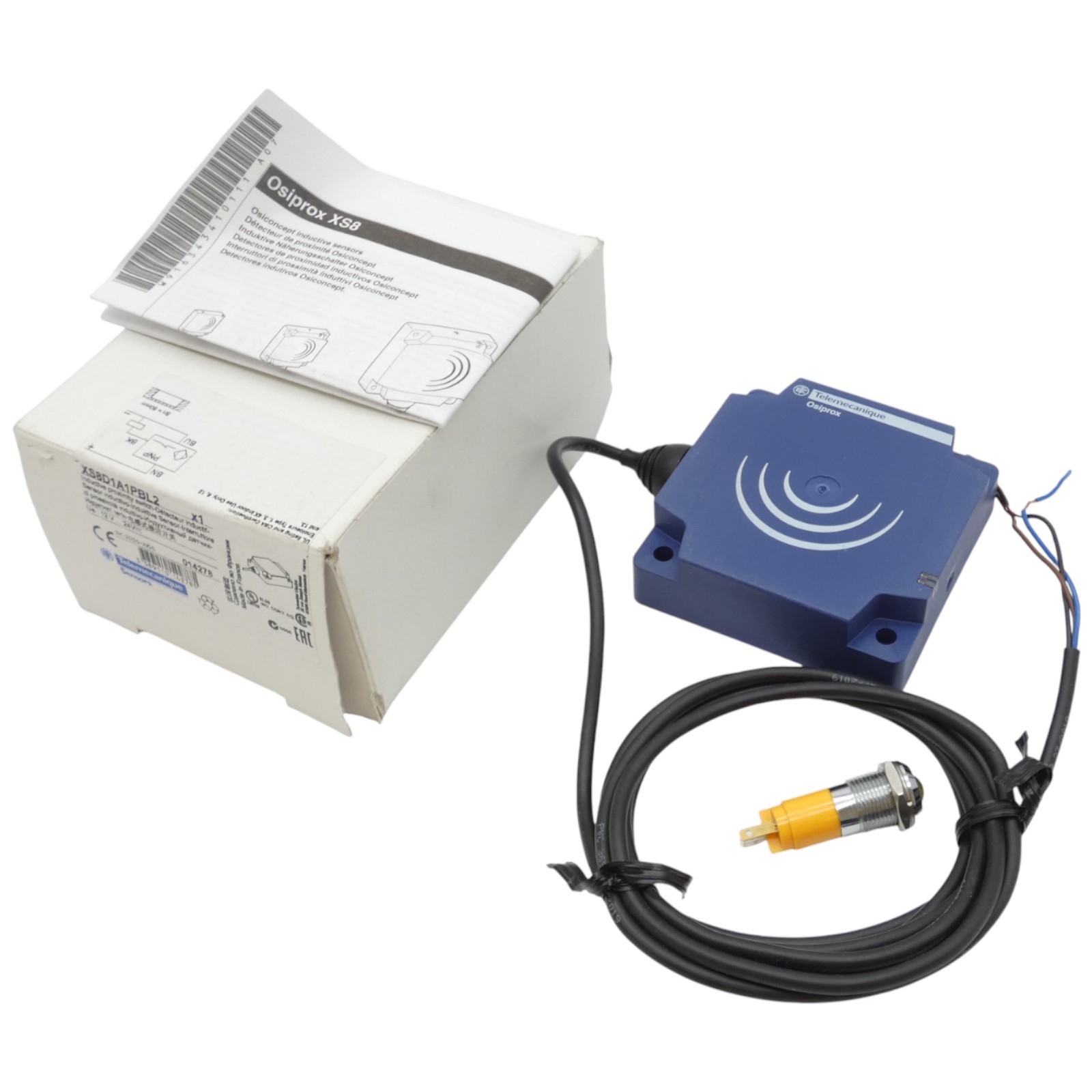 Telemecanique XS8D1A1PBL2 Näherungssensor / Proximity sensor -unused/OVP-