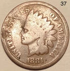 1881 Indian Head Penny Cent