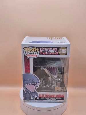 Funko Pop! Blue Eyes White Dragon 389 (Anime: Yu-Gi-Oh) BoxLunch Metallic Excl.