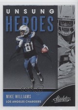2020 Panini Absolute Unsung Heroes Mike Williams #UH-MW 2l4