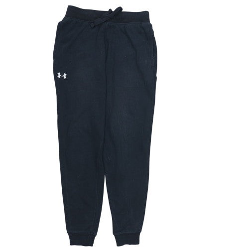 Under Armour Men's Black Fleece Jogger Trousers Medium