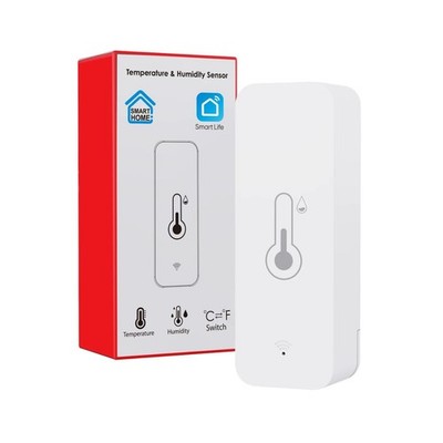 Tuya WiFi Temperatur Feuchtigkeit Sensor Smart Life Thermometer Hygrometer Alexa