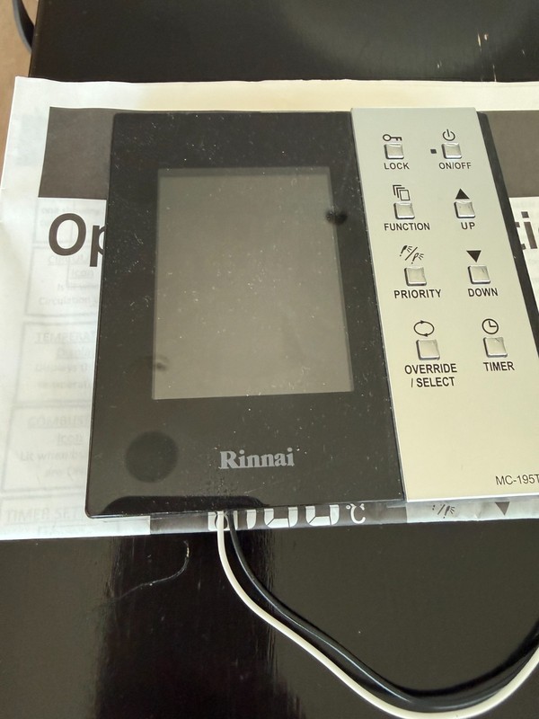 Rinnai MC-195T-US Natural Gas Timer Controller for Recirculation