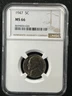 1947 5C Jefferson Nickel NGC MS66 8699830-020