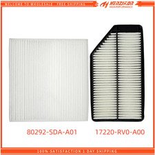 Combo Set Engine Air Filter & Cabin Air Filter for 2011 2012-2017 Honda Odyssey
