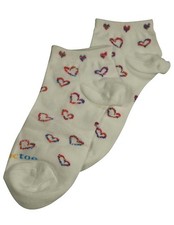 Tic Tac Toe Girls Ankle Socks Everyday Anytime