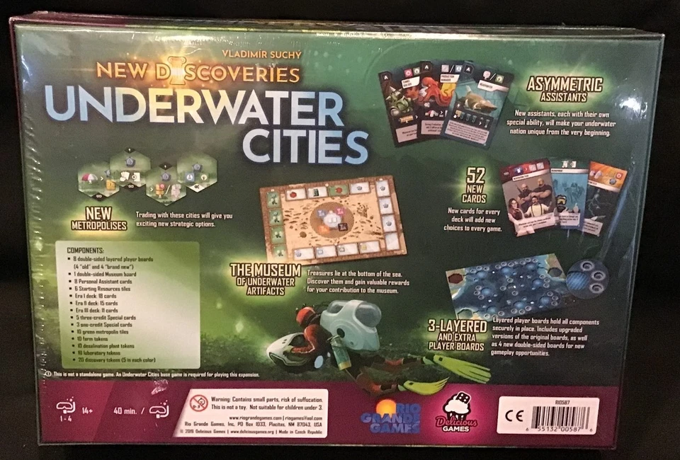 Underwater Cities ~ New Discoveries Expansion ~ OEJ - Image 2 of 3