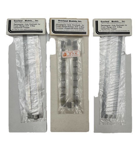 Modelos Overland escala Ho OMI-2350 y OMI-2159 orificio rectangular paseo por el techo para ACF | Condition: New