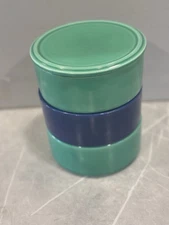 Vintage FIESTA Kitchen Kraft Stacking Refrigerator Set