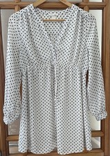 H & M Mama Polka Dot Dress In EUR Size M