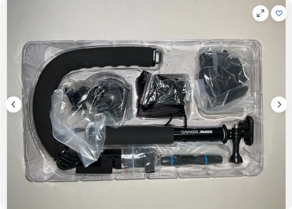 Sunpak Action Camera Accessory Kit GoPro Nikon Sony Accessories Mount(NWD) - Image 4 of 4