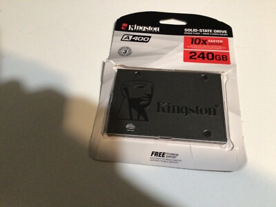 Kingston A400 SSD SA400S37/240G 240GB SATA 2.5'' Solid State Drive Internal NEW