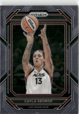 2023-24 Panini Prizm WNBA Cayla George Las Vegas Aces #58