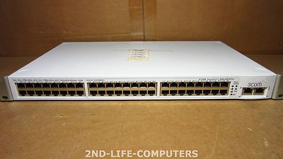 3com 4200 3C17302A 48x 10BASE-T/100BASE-TX 10/100 Mbps + 1000Mbps Netwerk Switch
