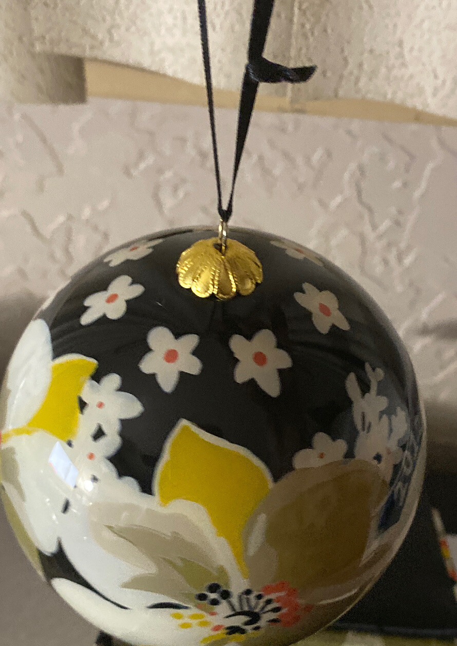 Vera Bradley Christmas Ornament Dogwood 2012 eBay