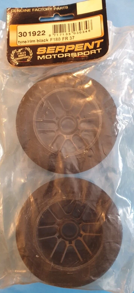 Serpent F180 301922 FR Foam Pre Mount Tire - 37SH - Image 2 of 3