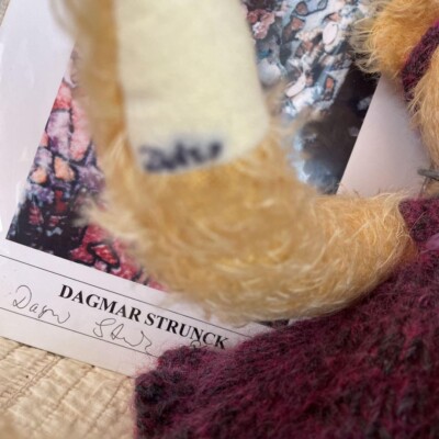 Plush Toy Dagmar Strunck Bear Helen 2000 Made in Germany | eBay