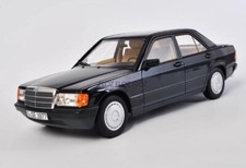 for NOREV for Mercedes for Benz for 190E for W201 1982 black 1:18 Car Pre-built