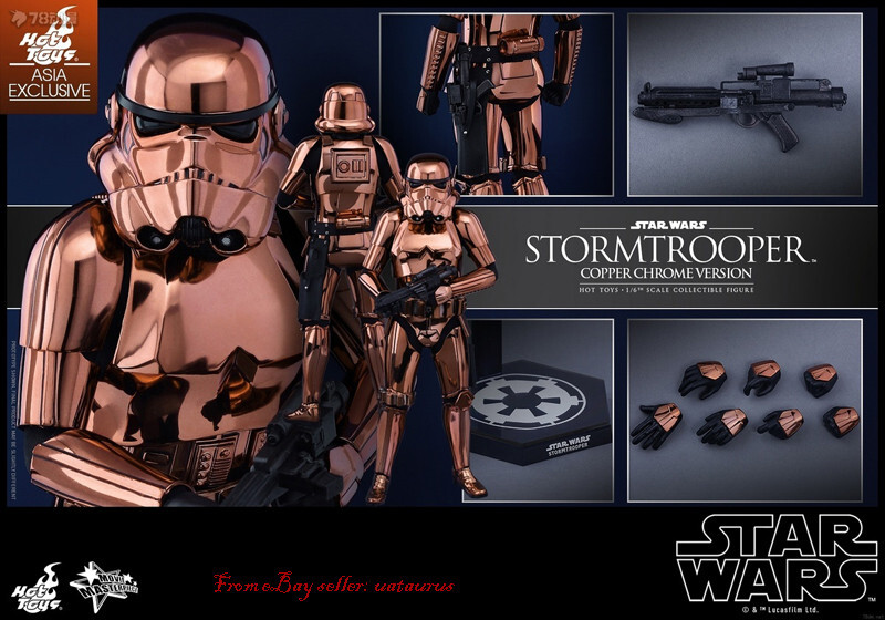 Perfect Hot Toy 1/6 Mms330 Star Wars Stormtrooper Copper Perfect Hot Toy 1/6 Mms330 Star Wars Stormtrooper Copper