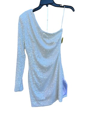 open lace back dress Serena Sequin Mini main image 1