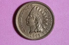 Estate Find 1863- Indian Head Cent!!  #K49776