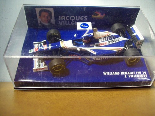 1/43 MINICHAMPS 430 970003 WILLIAMS FW19 1997 CHAMPION JACQUES VILLENEUVE HYPE - Bild 1 von 4