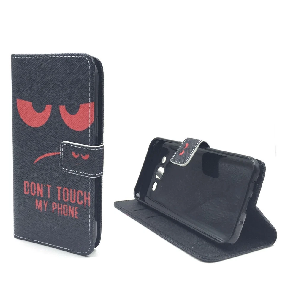 Custodia cellulare custodia protettiva per Samsung Galaxy J5 (2015) cover custodia portafoglio astuccio - Immagine 2 di 4