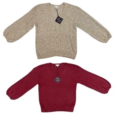 AVA & VIV Super Soft Tunic Sweater Choose Size and Color New with tags.