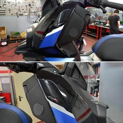 LABELBIKE Adesivi 3D Protezioni paraspigoli carene scooter compatibili con BMW C400X